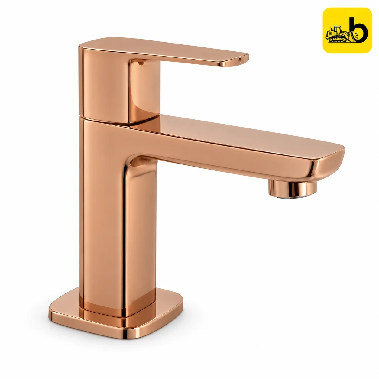 Johnson Bathware Opera Pillar Cock - L0201PRG - Rose Gold