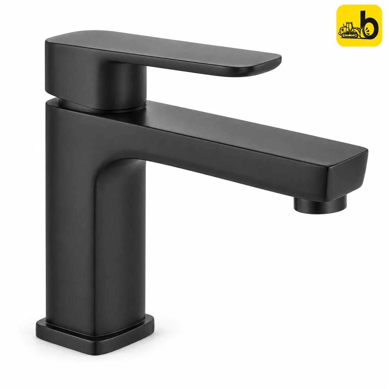Johnson Bathware Opera Single Lever Basin Mixer - L0245PMB - Matte Black