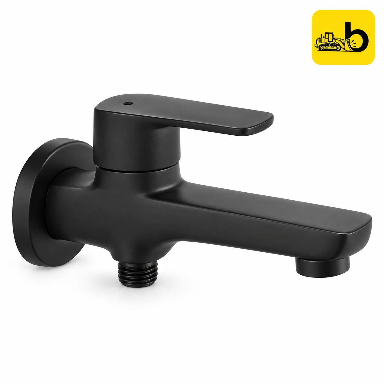 Johnson Bathware Opera 2 IN 1 BIB COCK - L0208PMB - Matte Black
