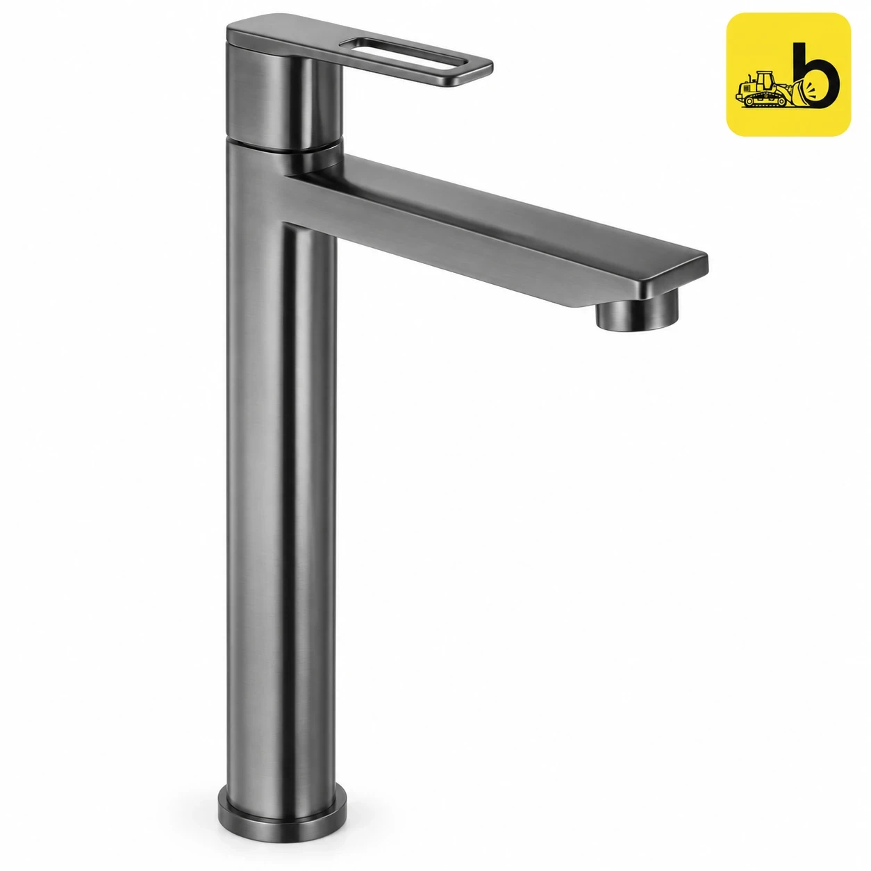 Johnson Bathware Allure Pillar Cock Tall - L0302PGM - Gun Metal