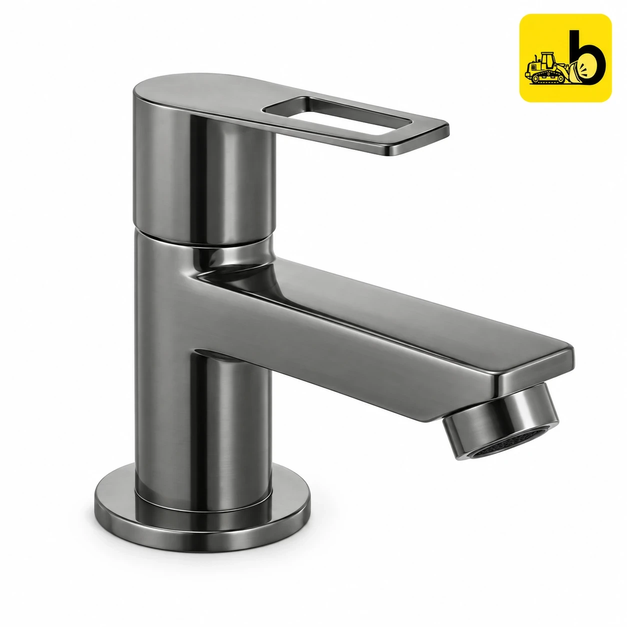 Johnson Bathware Allure Pillar Cock - L0301PGM - Gun Metal