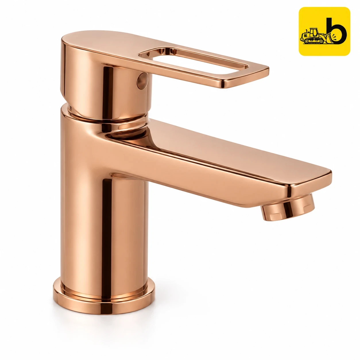Johnson Bathware Allure Single Lever Basin Mixer - L0345PRG - Rose Gold
