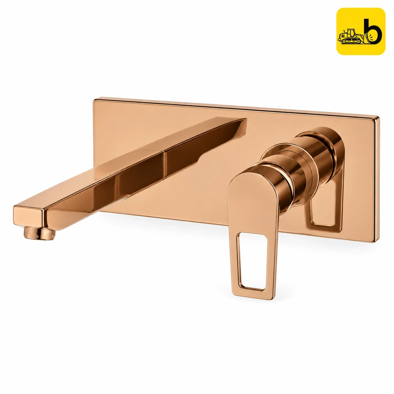 Johnson Bathware Allure SLWM Basin Mixer Upper Trim - L0366PRG - Rose Gold