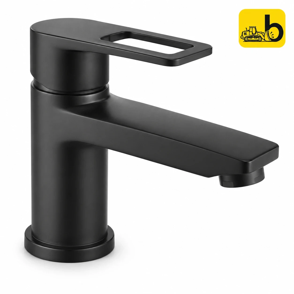 Johnson Bathware Allure Single Lever Basin Mixer - L0345PMB - Matte Black