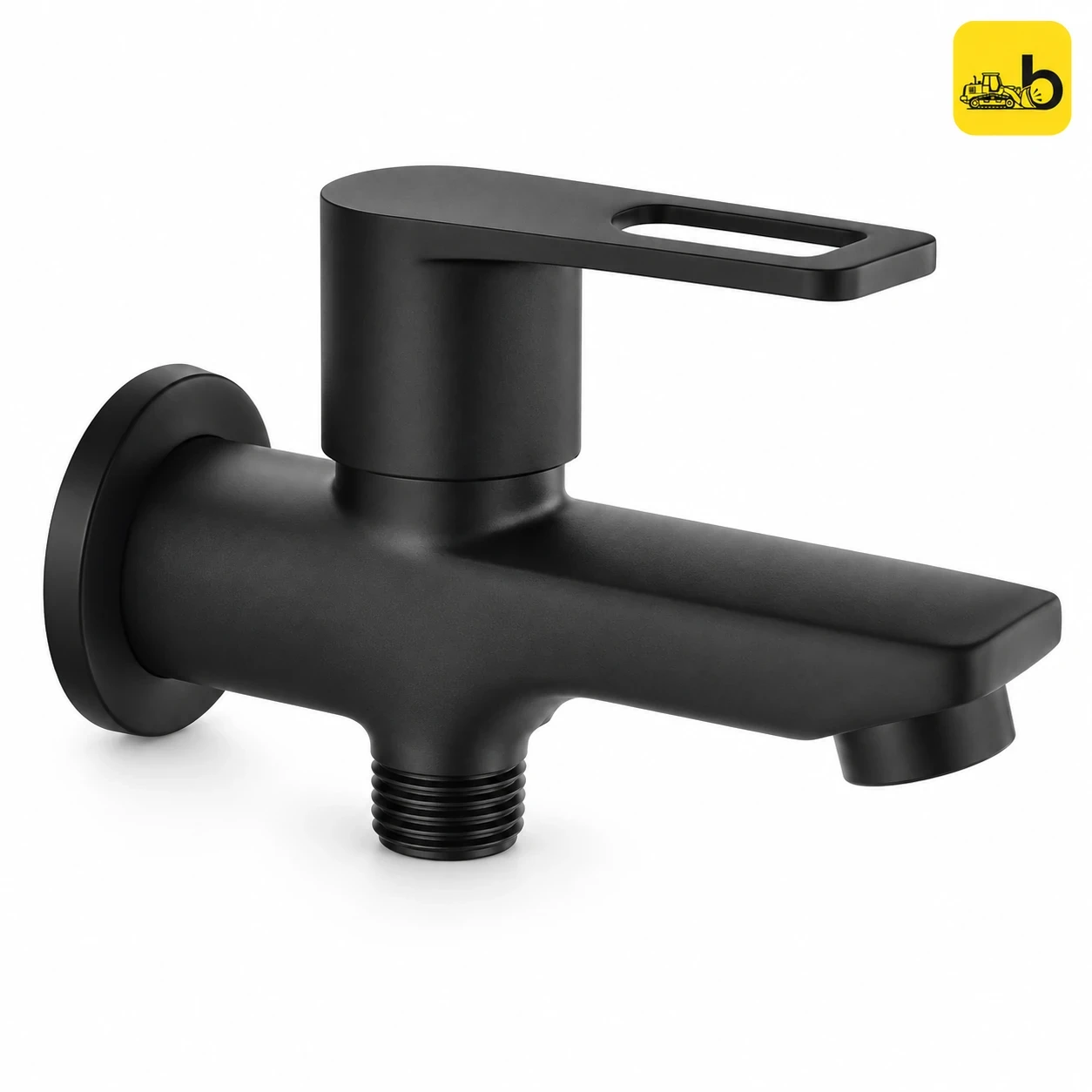 Johnson Bathware Allure 2 In 1 BIB Cock - L0308PMB - Matte Black