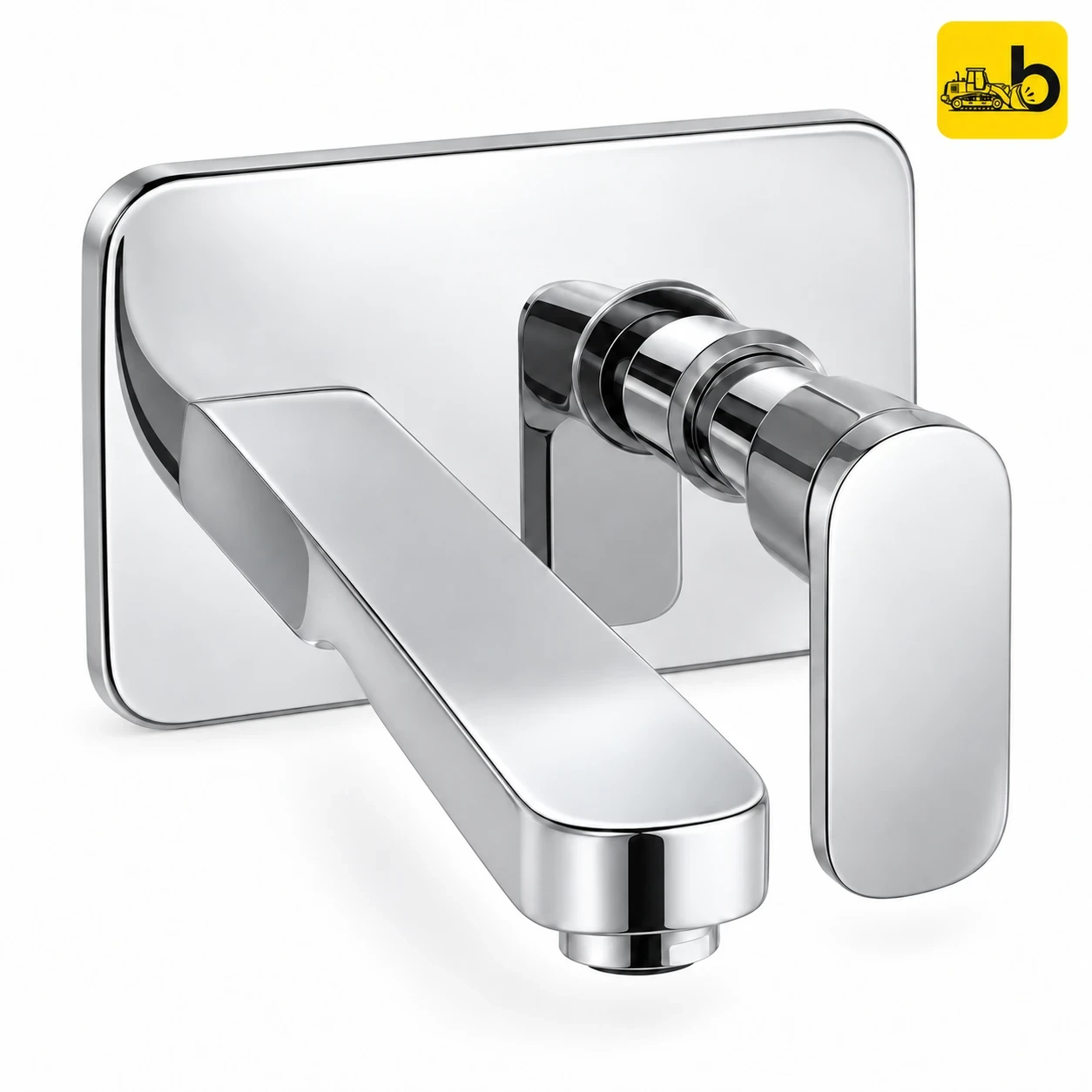 Johnson Bathware Elite 3000 Wall Mounted Cold Tap Exposed Part - T2687C3B - Chrome