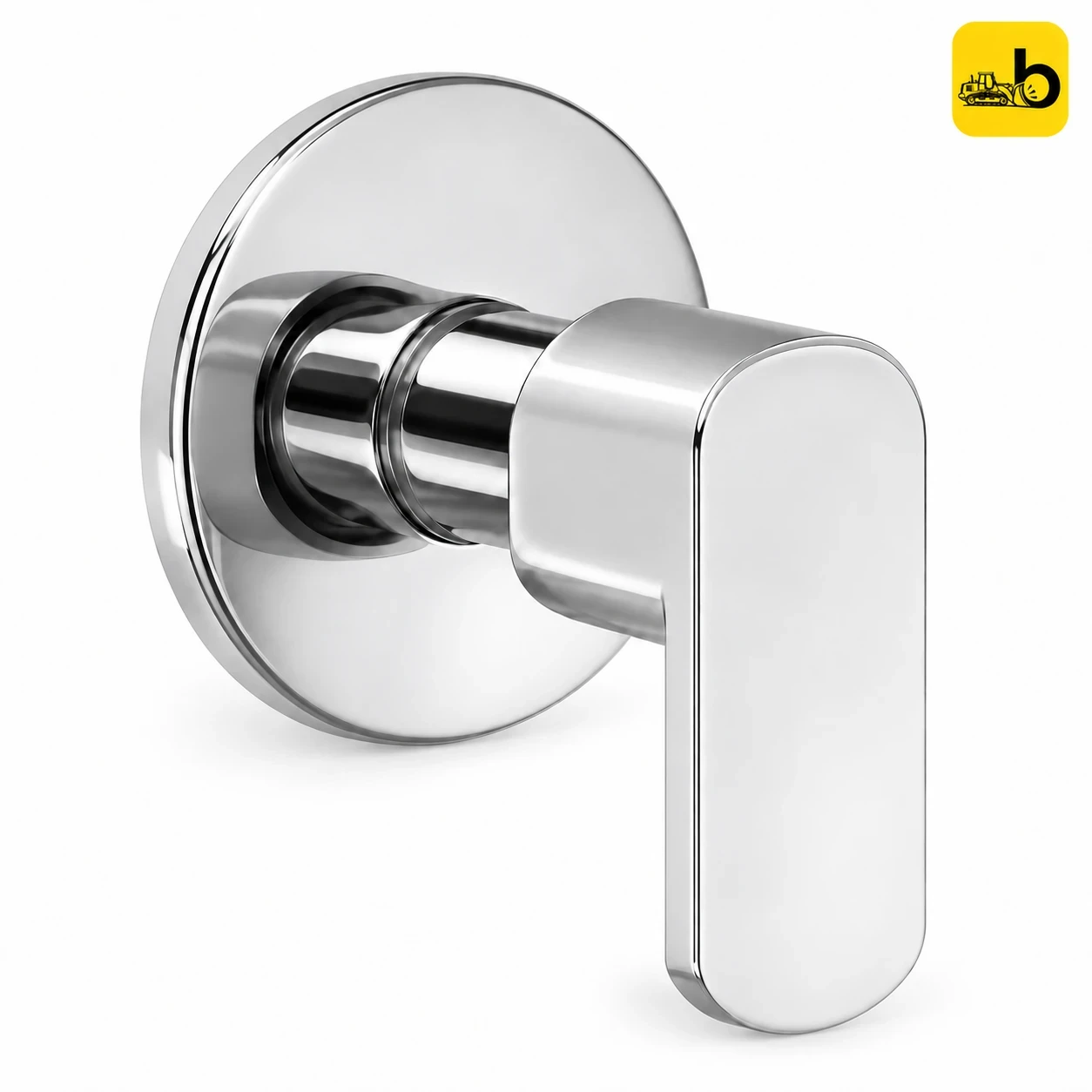 Johnson Bathware Elite 3000 Concealed Stop Cock Exposed Part - T2677C3 - Chrome