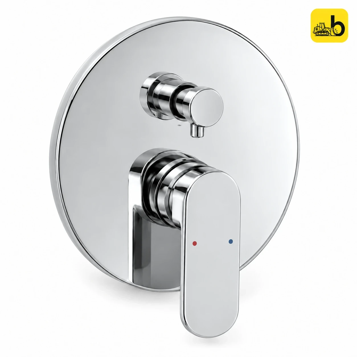 Johnson Bathware Elite 3000 Single Lever Concealed Diverter Exposed Part - T2678CK3 - Chrome
