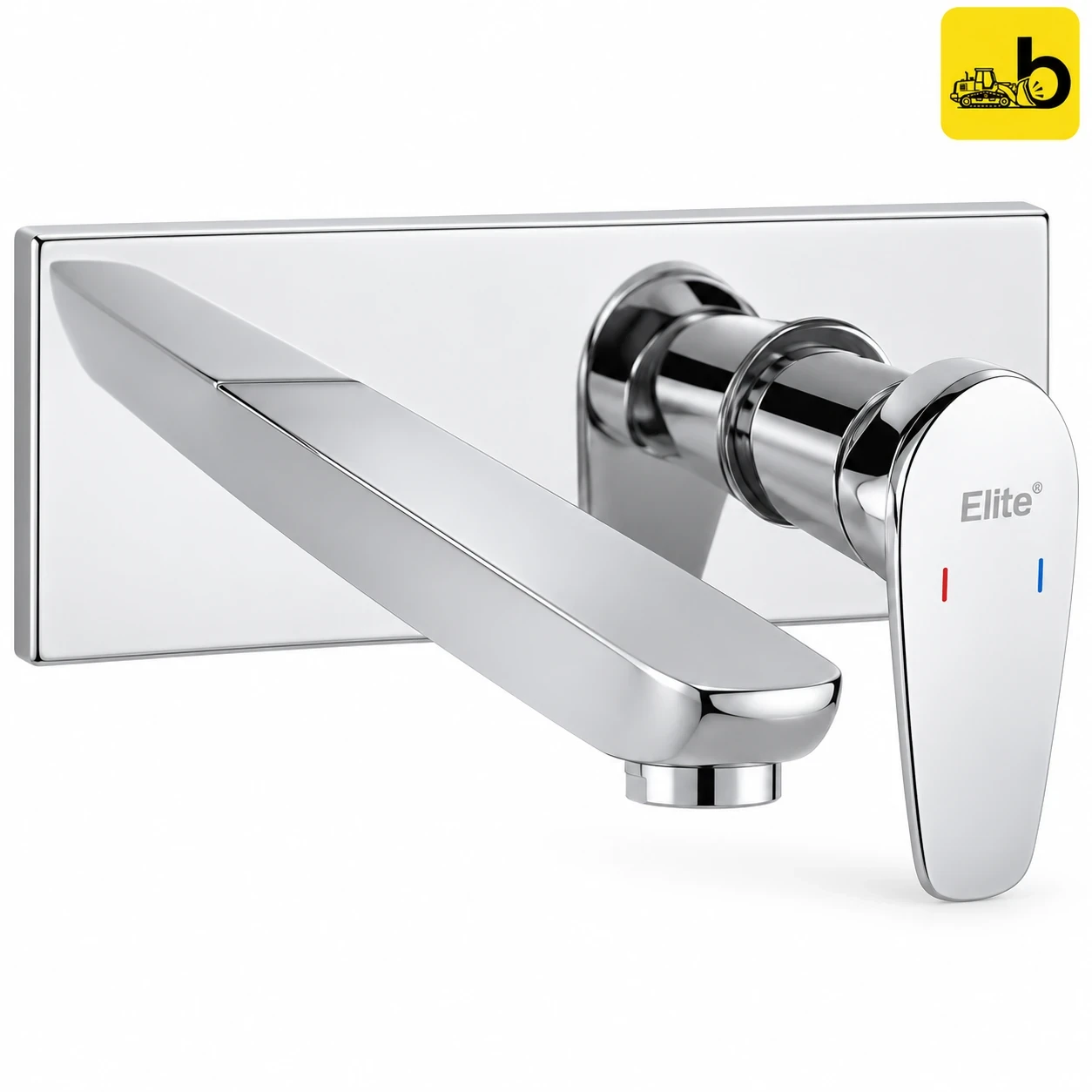 Johnson Bathware Elite 2000 Single Lever Wall Mounted Basin Mixer Exposed Part - T2666C2B - Chrome