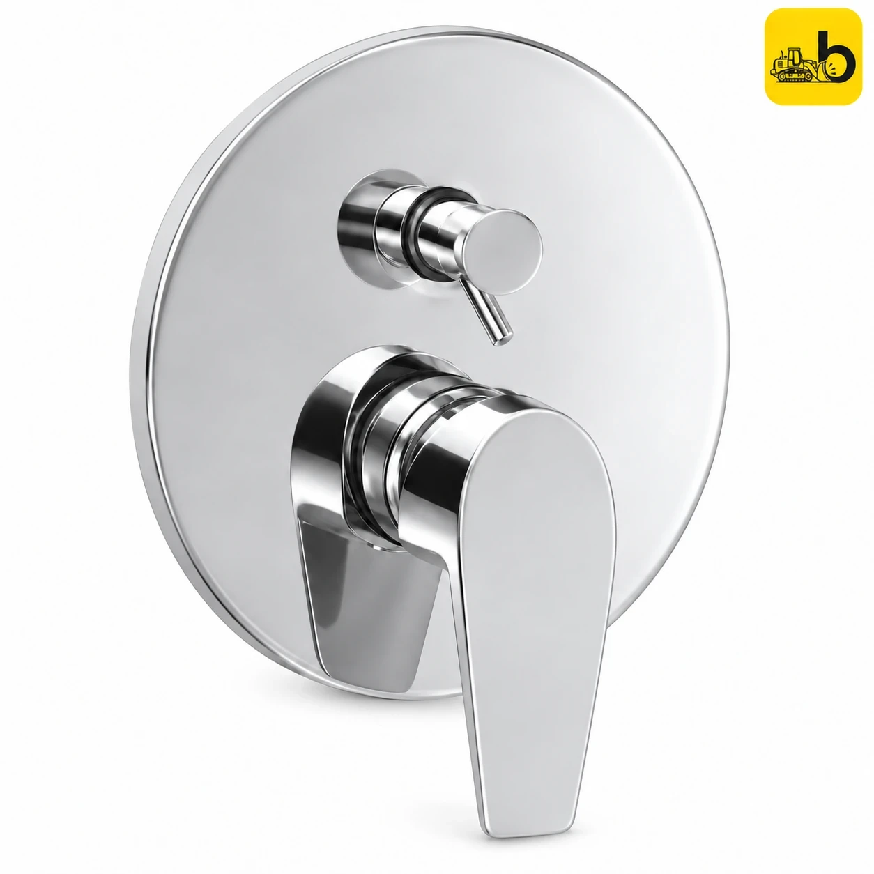 Johnson Bathware Elite 2000 Single Lever Concealed Diverter Exposed Part - T2640C2 - Chrome