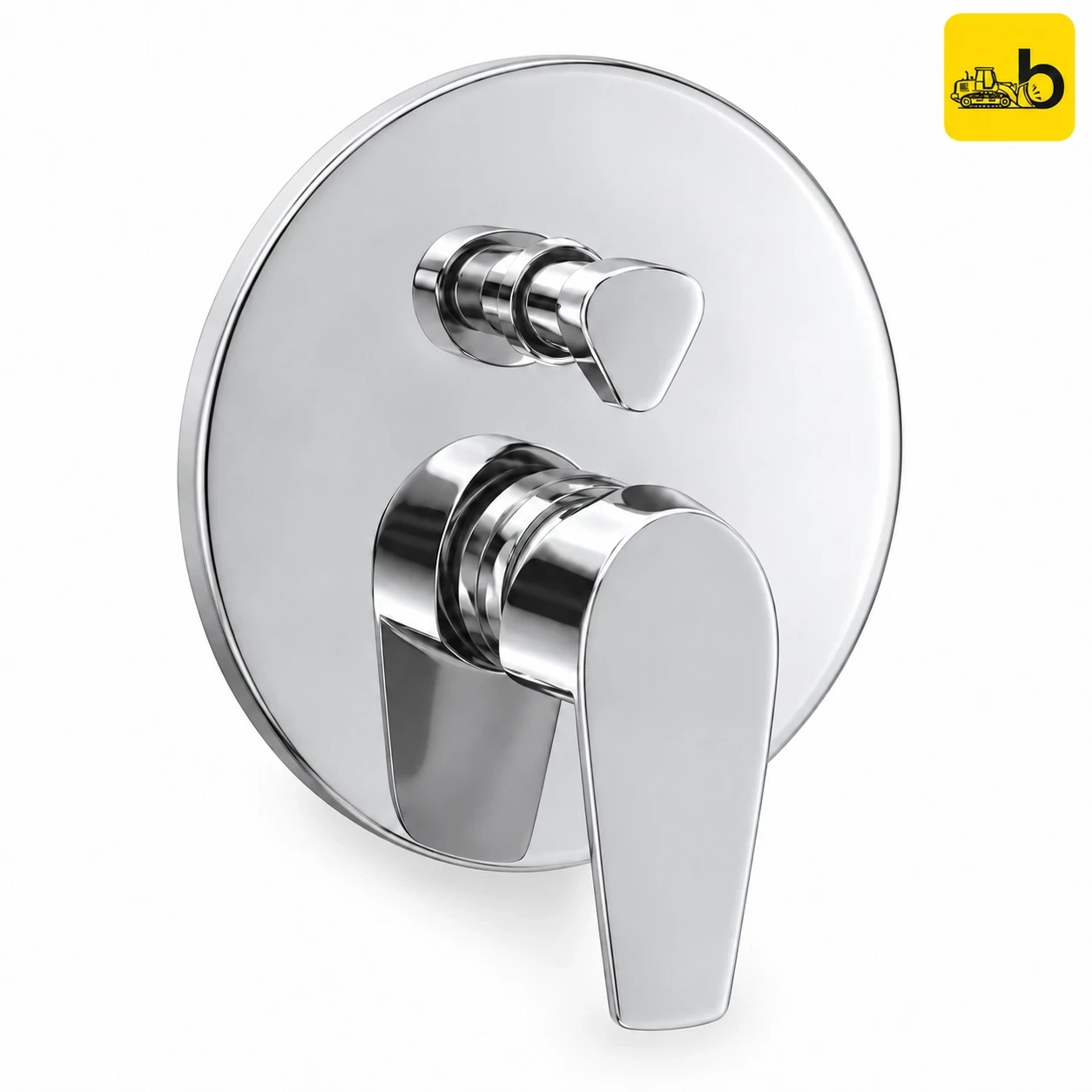 Johnson Bathware Elite 2000 Single Lever Concealed Diverter Exposed Part - T2678CK2 - Chrome
