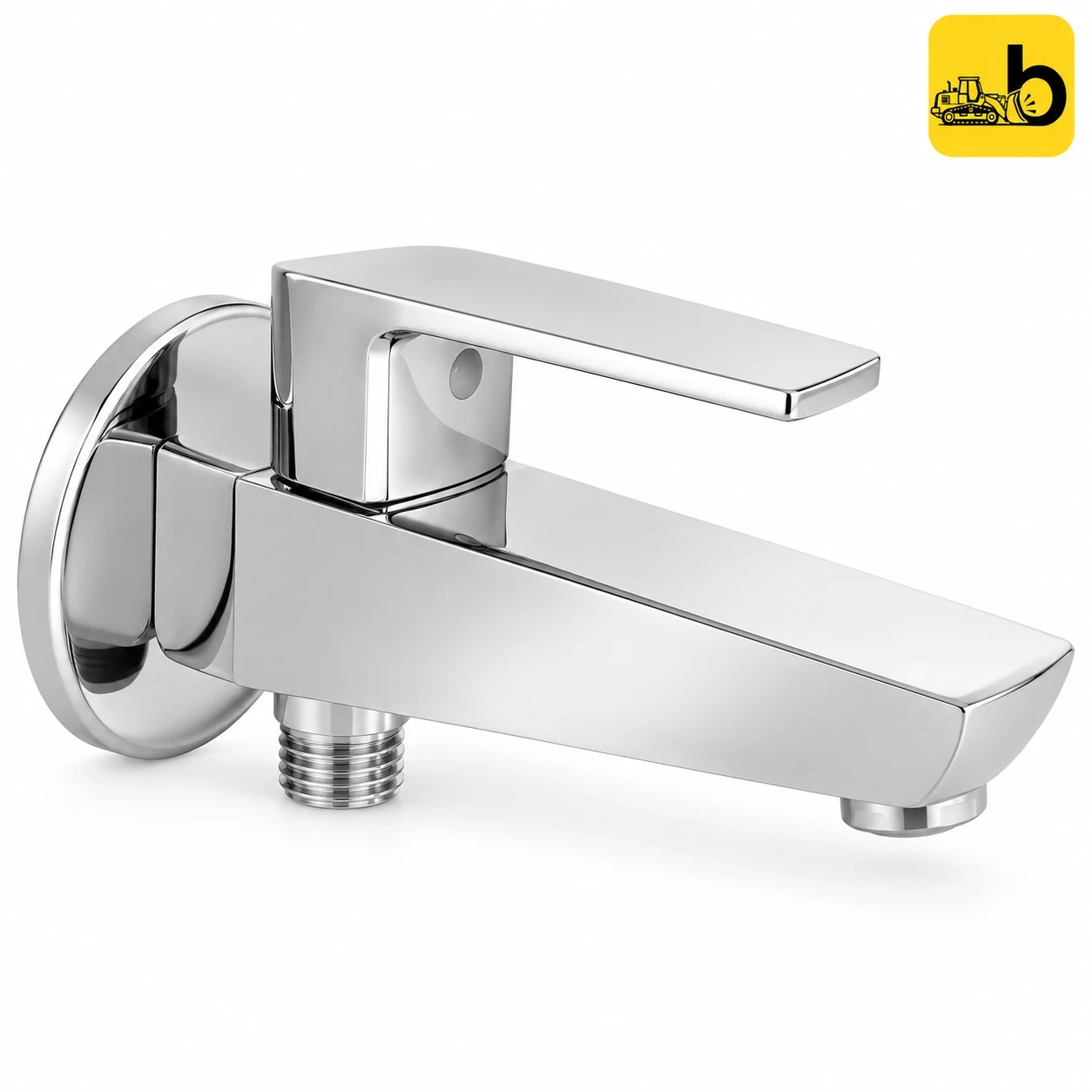 Johnson Bathware Elite 2000 2 in1 Bib Cock - T2670C2B - Chrome