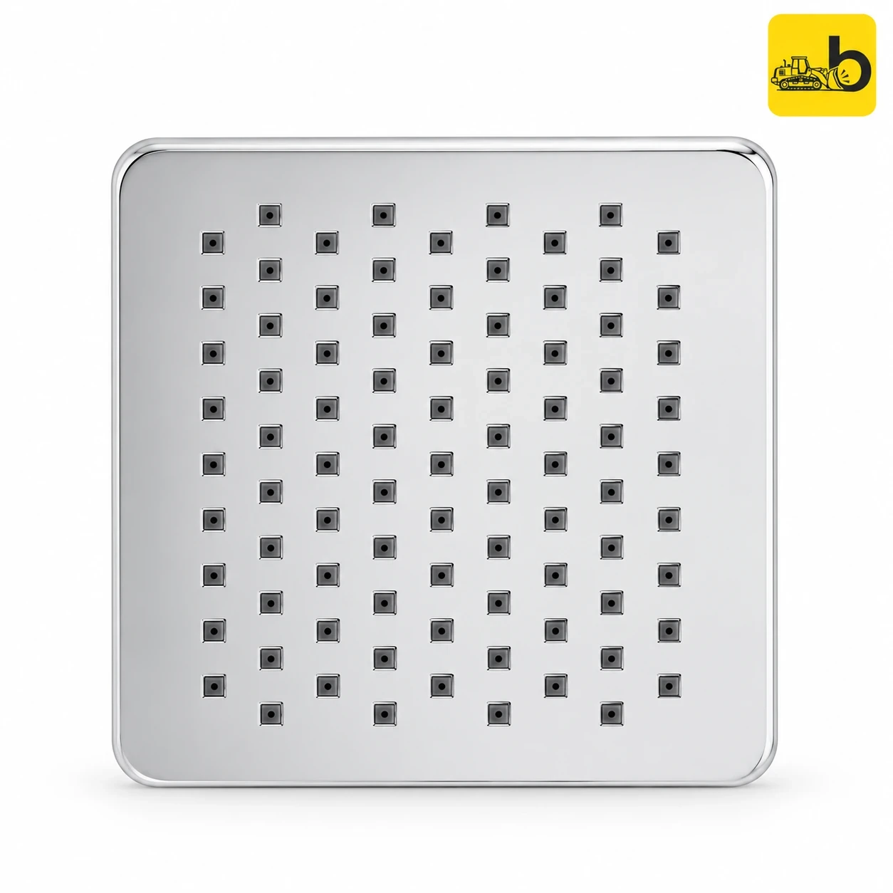 Johnson Bathware Elite Rain Shower - Square 150mm - S0039C - Chrome