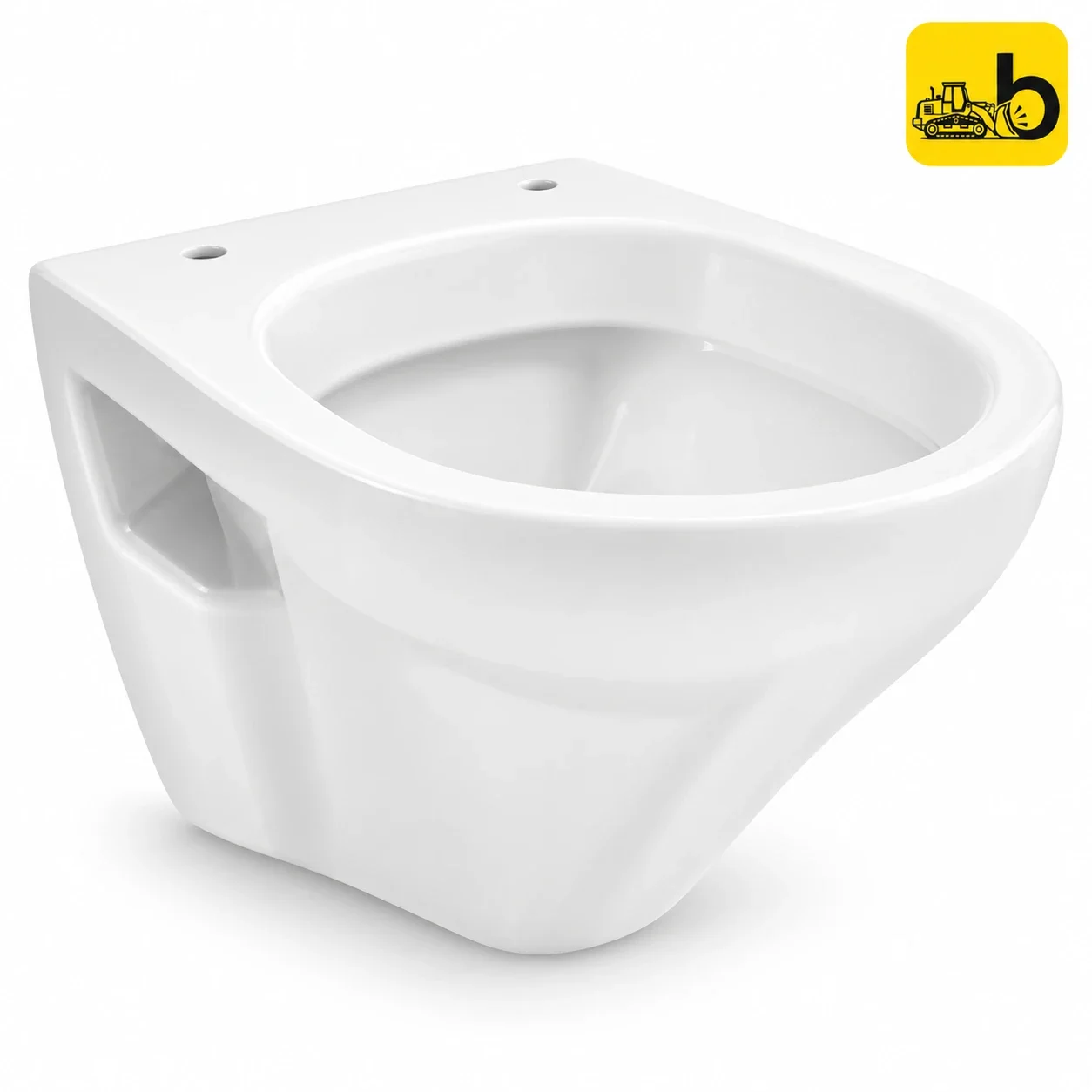 Johnson Bathware Venice Wall Hung Closet Only - P4964PW0301 - White