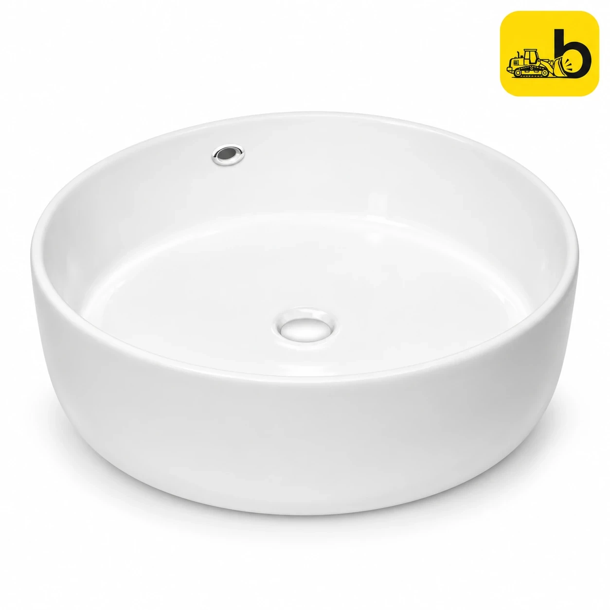 Johnson Bathware Marin Table Top Wash Basin - PB215PW00023 - White