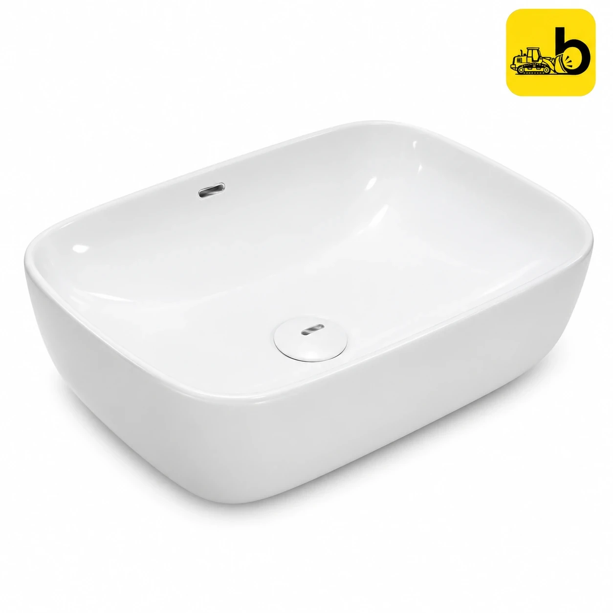 Johnson Bathware Valeo Table Top Wash Basin - PA215PW0203 - White