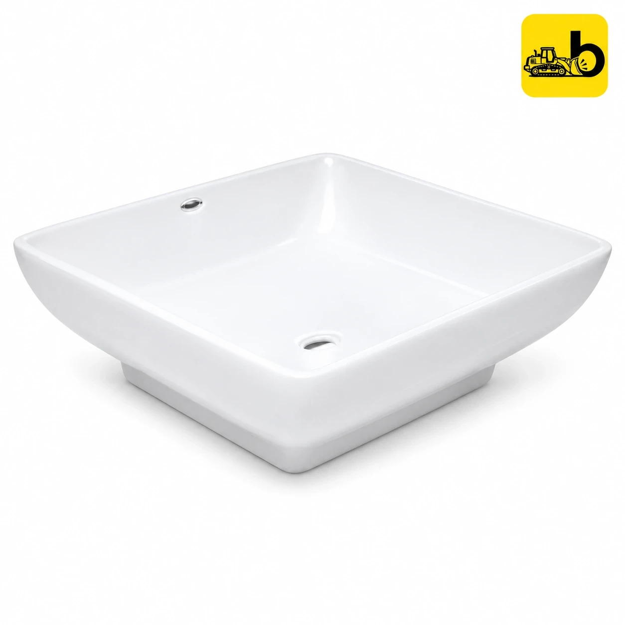 Johnson Bathware Ellis Table Top Wash Basin - PY115PW01033 - White