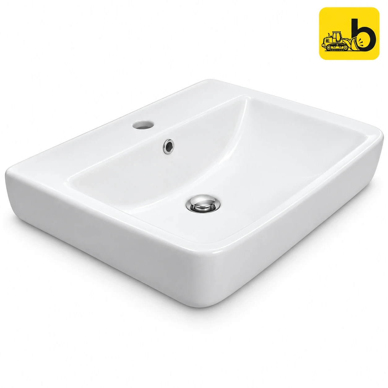 Johnson Bathware Avante Mini Wash Basin - G3715MPW0203 - White