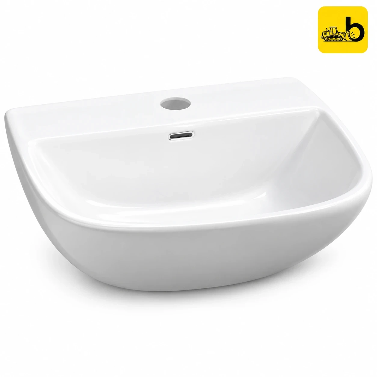Johnson Bathware Nano Wash Basin - P8115PW0102 - White