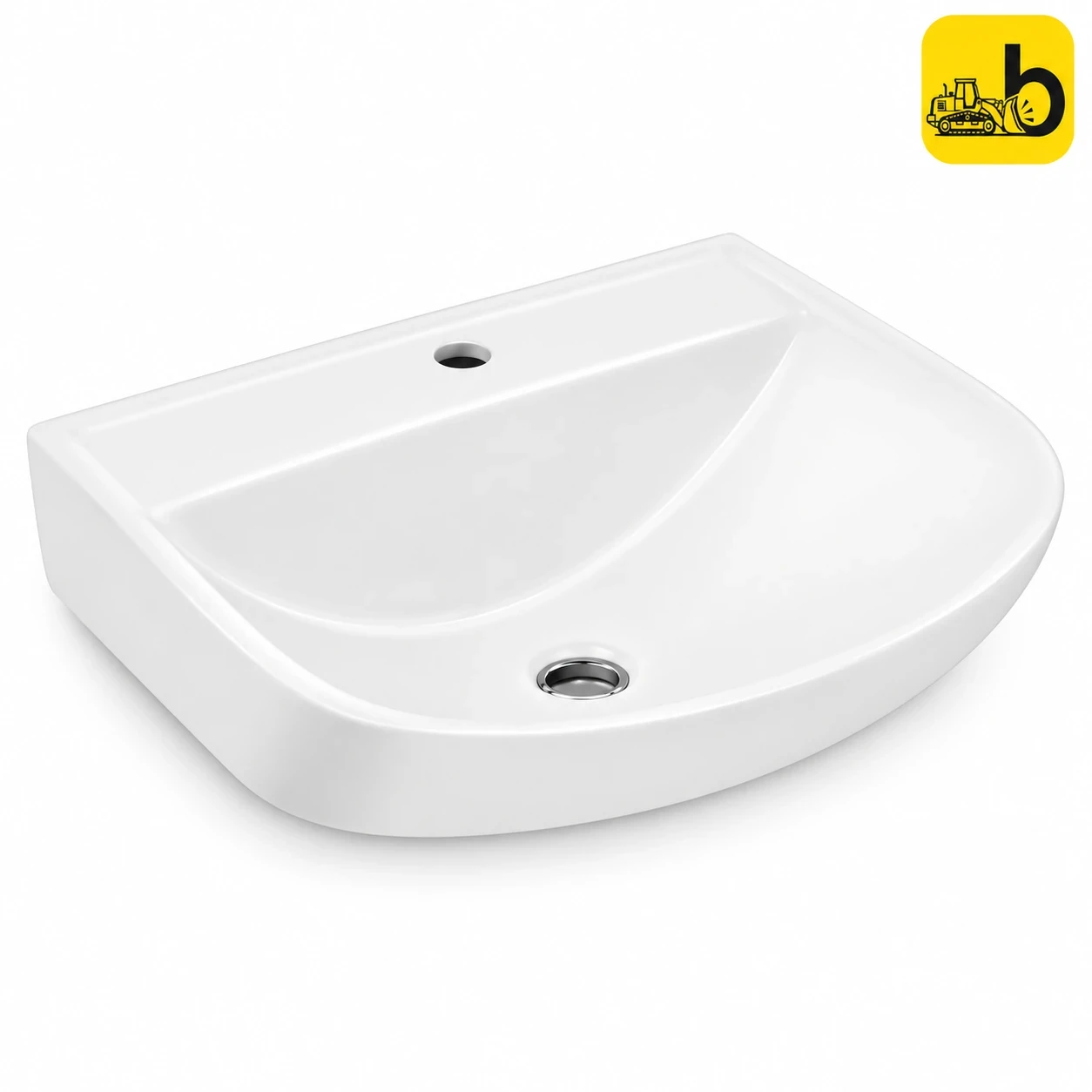 Johnson Bathware Iris Nxt Wash Basin - P1415NPW0203 - White