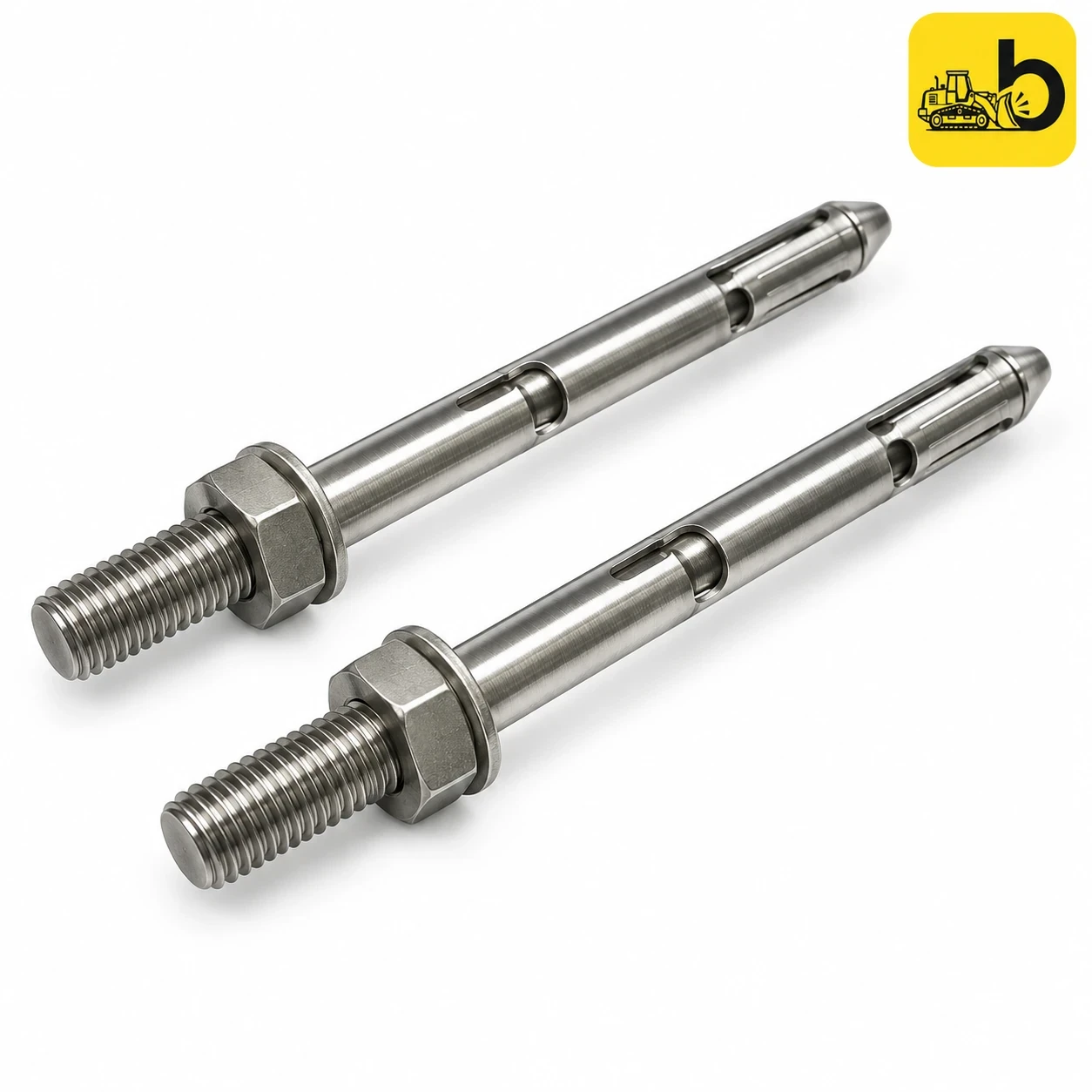 Johnson Bathware LUXAR STAINLESS STEEL BOLT (For Wash Basin Installation) - P23430000 - Stainless Steel