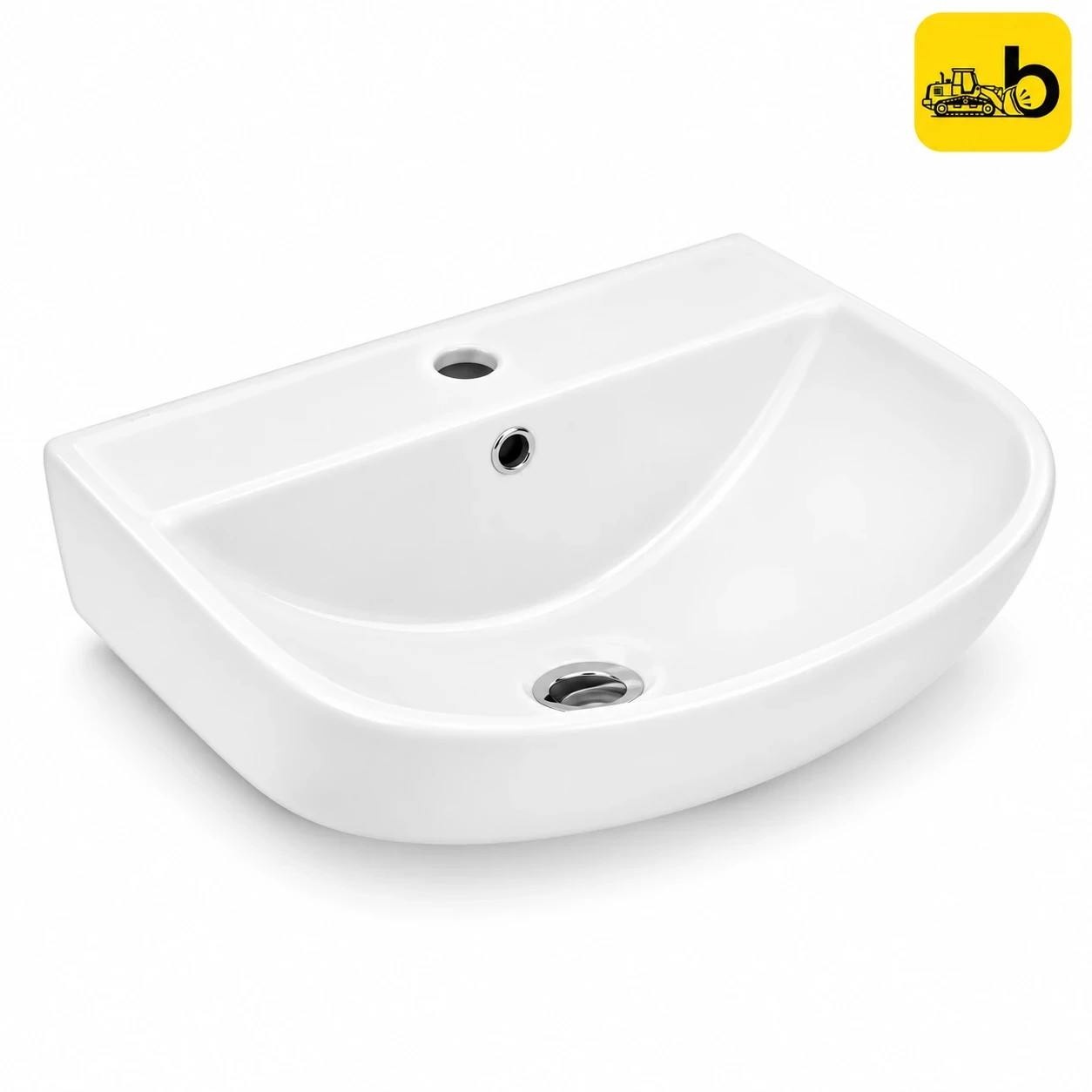 Johnson Bathware Daffodil Nxt Wash Basin - P1015NRPW03 - White
