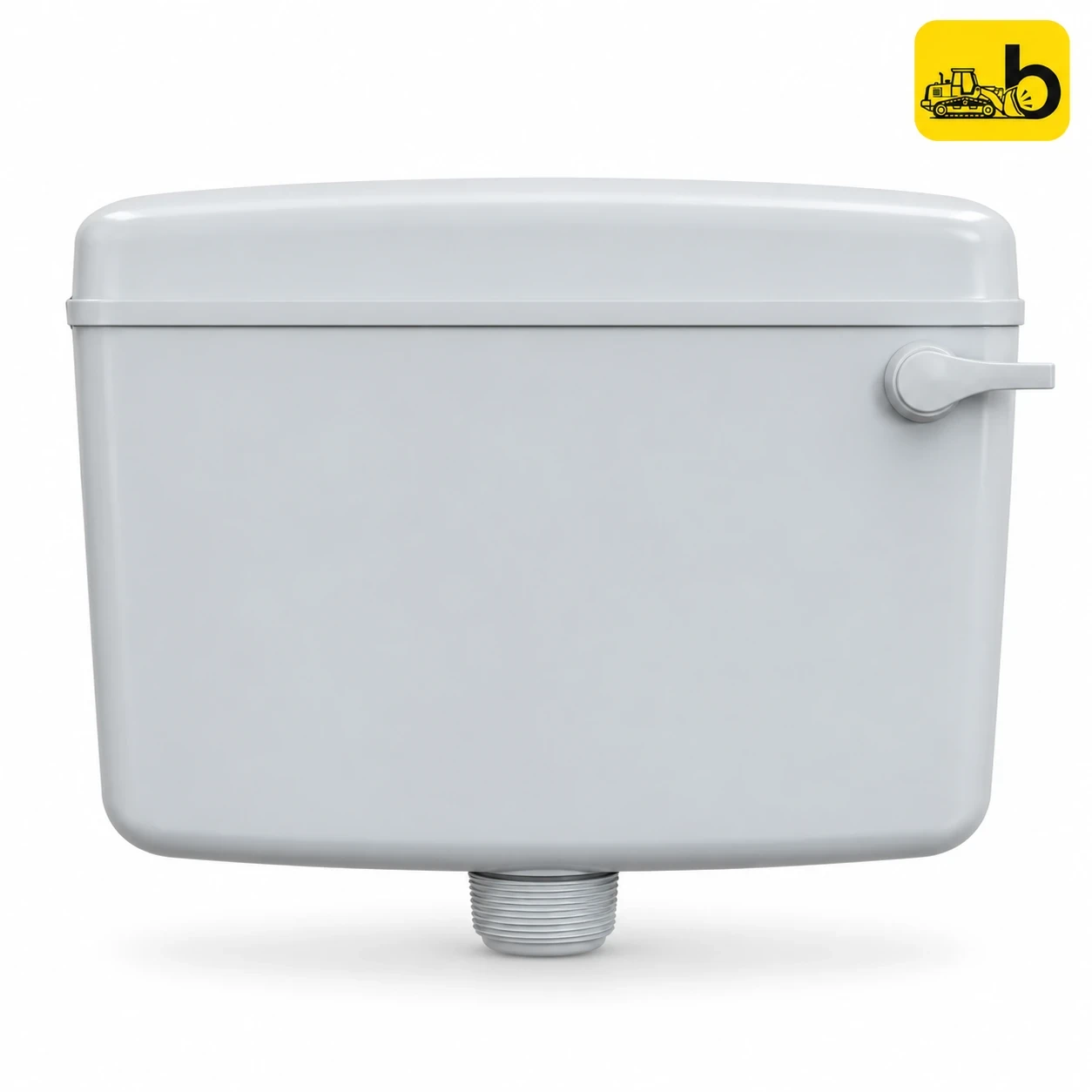 Johnson Bathware Nexa Single Flush Tank 1 Retail Pack - P4927PW0001 - White