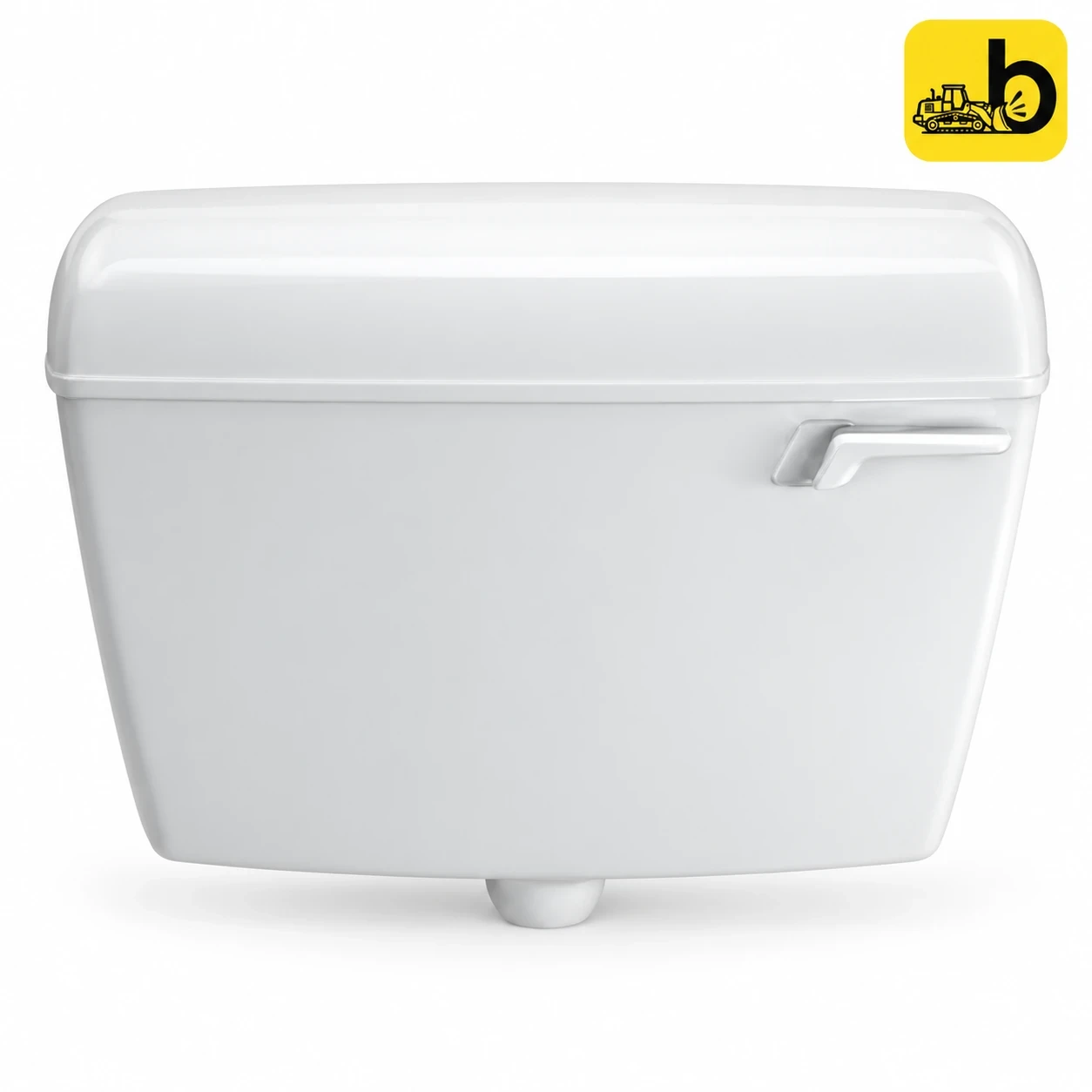 Johnson Bathware Ruby Single Flush Tank 1 Retail Pack - P0427PW0001 - White