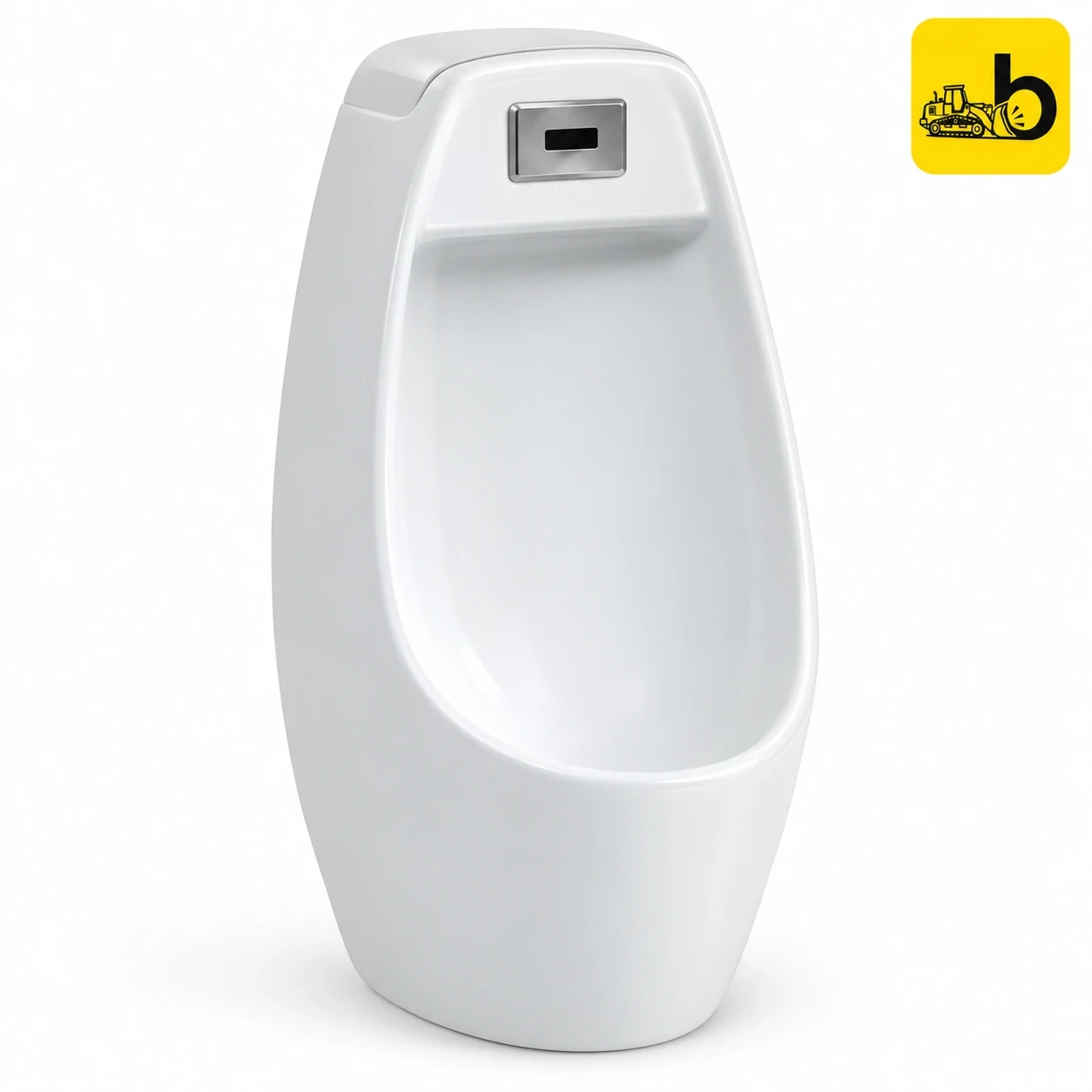 Johnson Bathware Twine Nxt With 6V Dc Dual Flush Sensor - P9820PW0001 - White