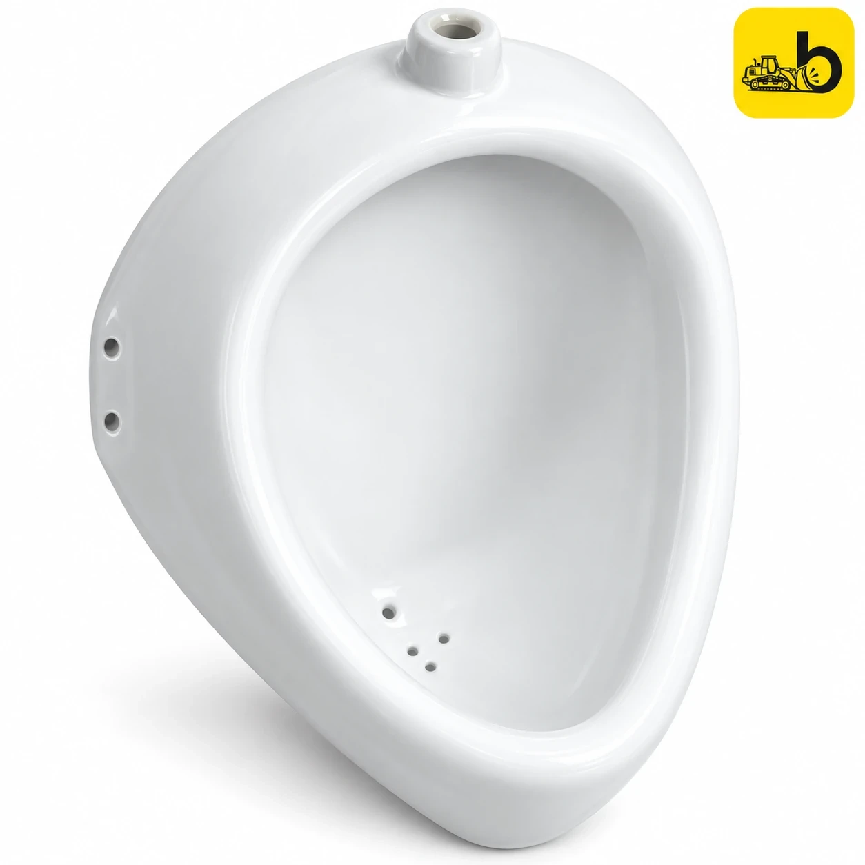 Johnson Bathware Ruby Flat Back - P0419PW0704 - White