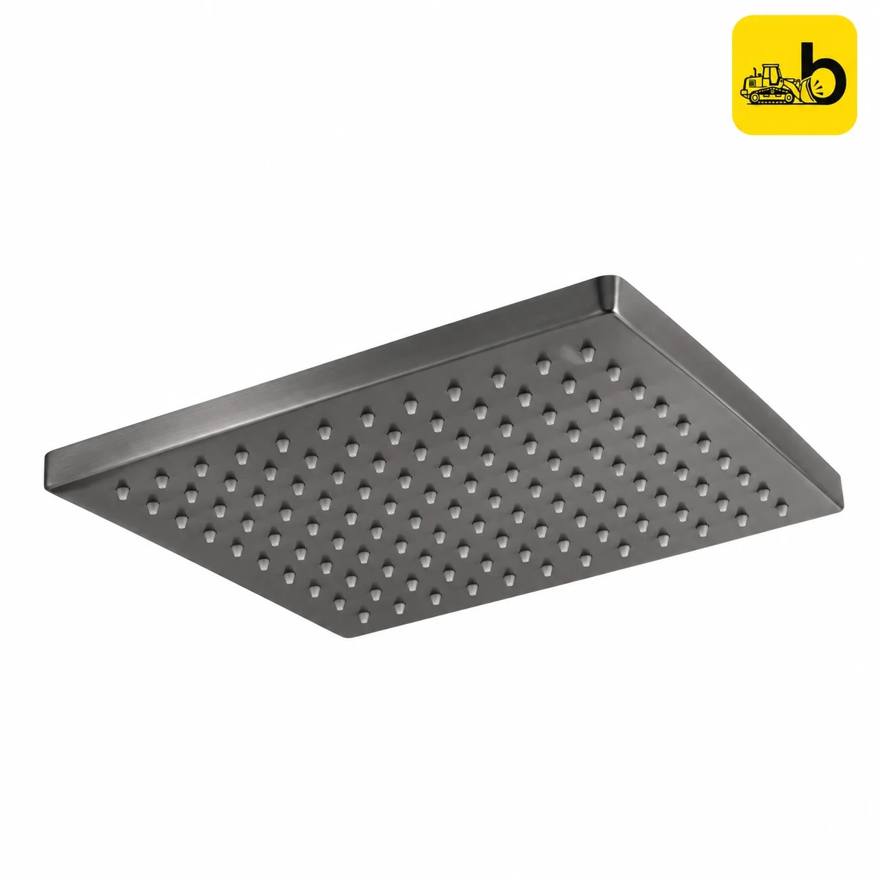 Johnson Bathware Elite Colours Rain Shower Gun Metal | Shower 200mm - LS0032SPGM - Gun Metal