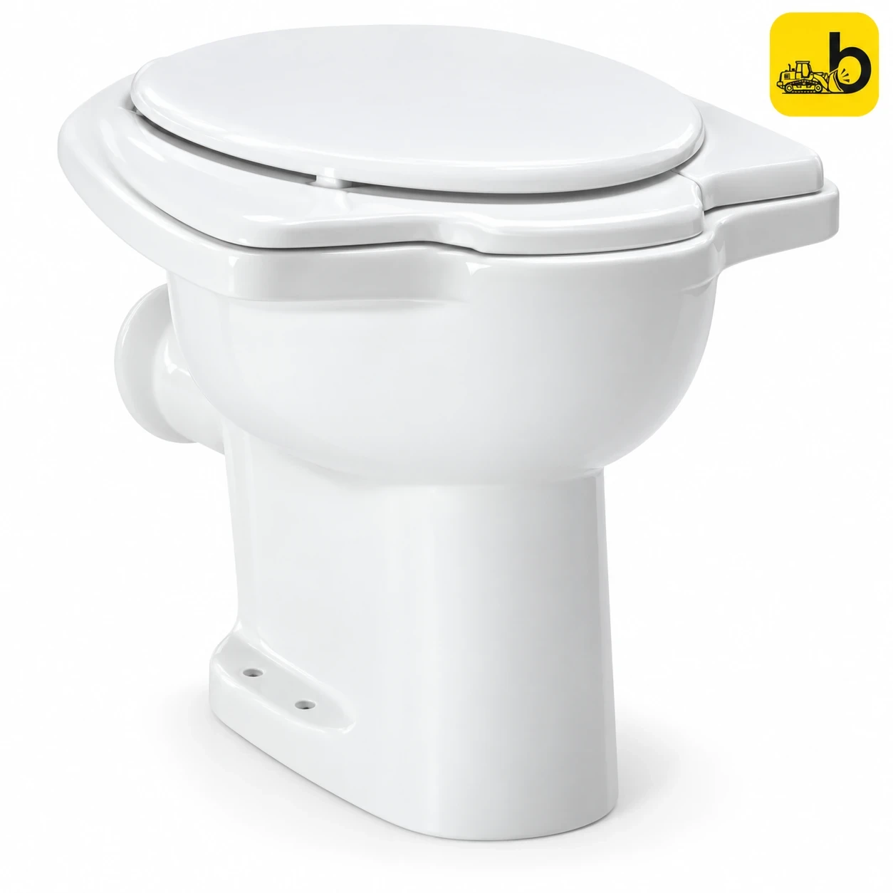 Johnson Bathware Coral Anglo Indian Pan S Trap - P0134PW0101 - White