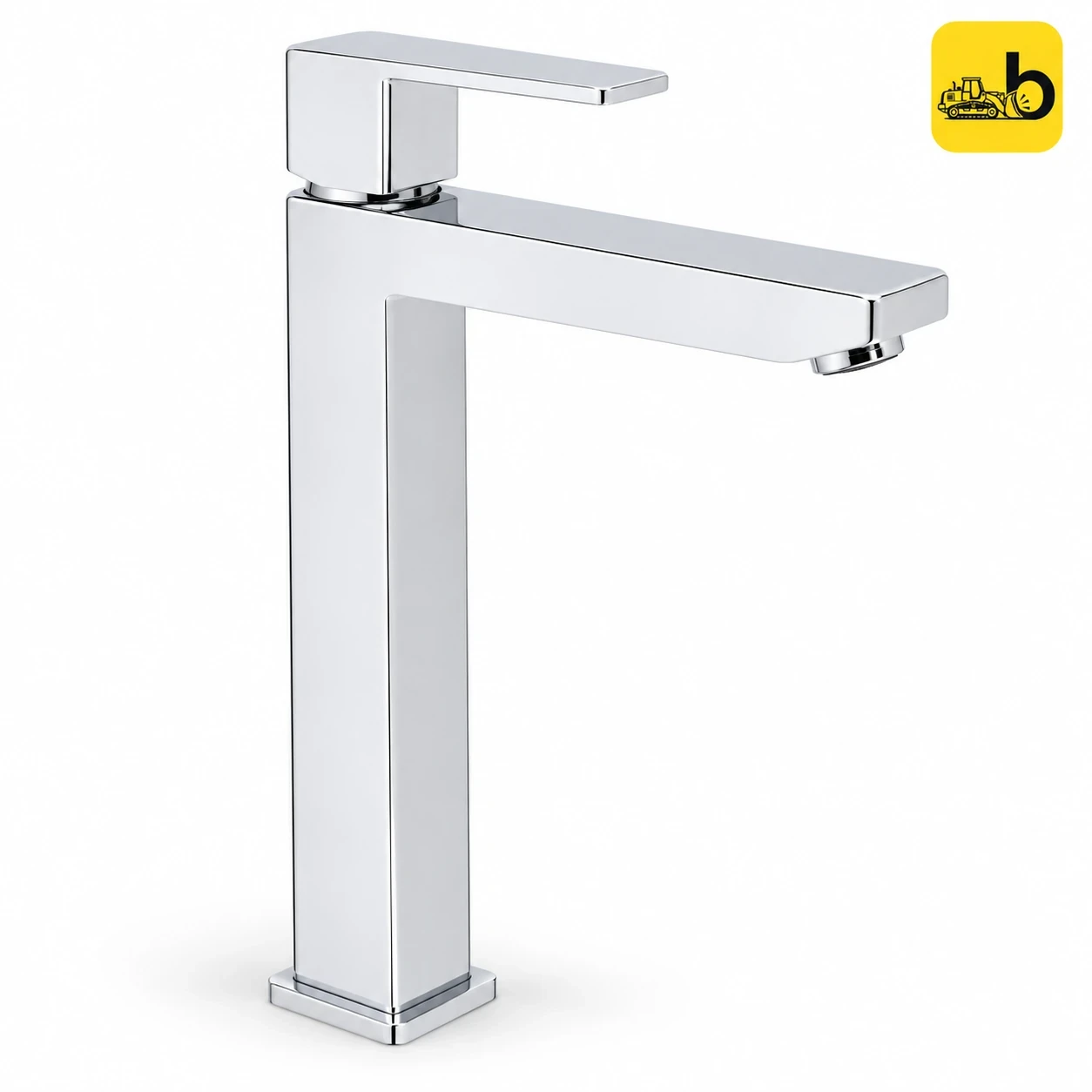 Johnson Bathware Altis Tall Body Pillar Cock - T3302C - Chrome