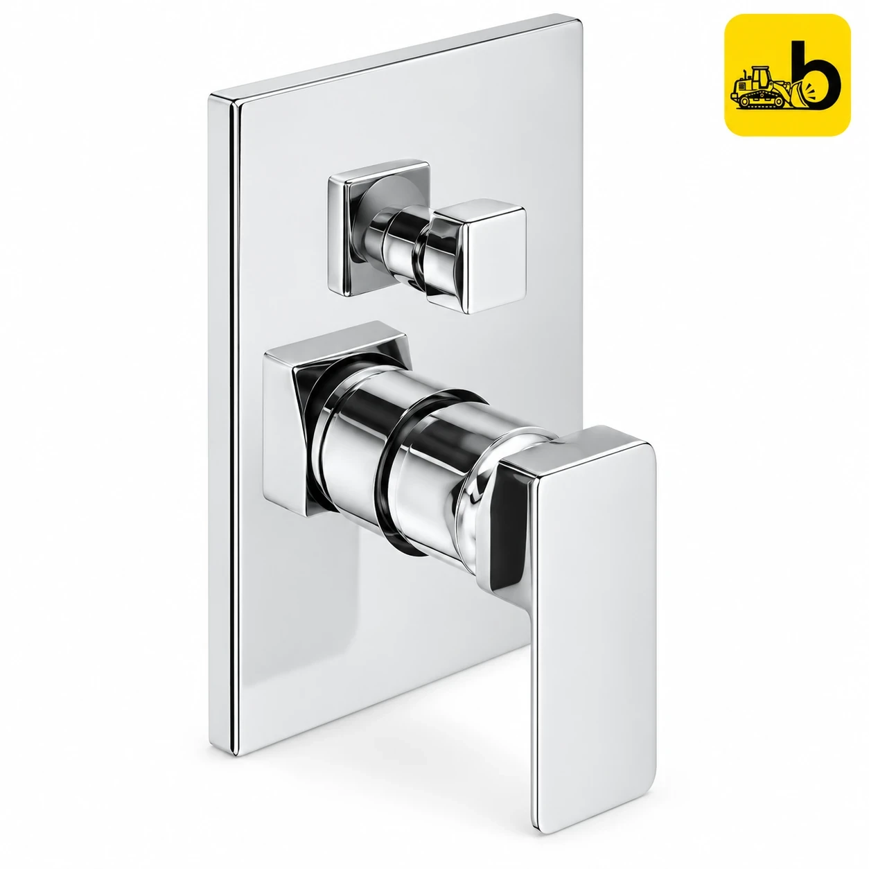 Johnson Bathware Altis Single Lever Concealed Diverter Exposed Part - T3340C - Chrome