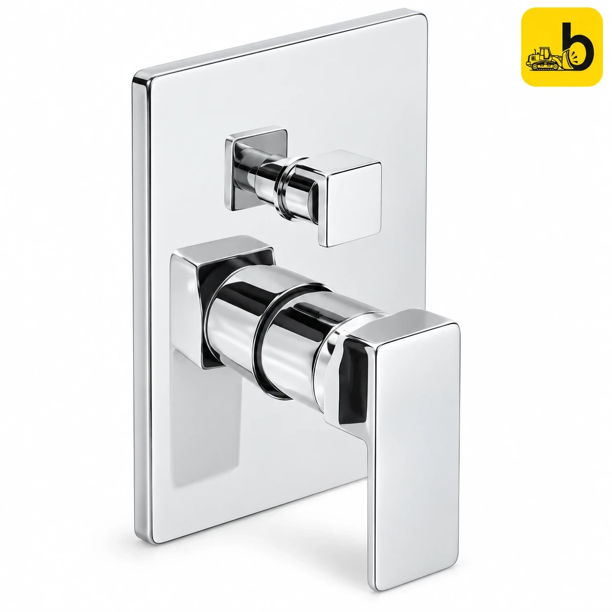 Johnson Bathware Altis Single Lever High Flow Concealed Diverter Exposed Part - T3378CKN - Chrome