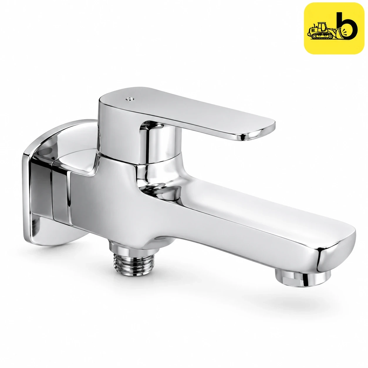 Johnson Bathware Cia 2 in 1 Bib Cock - T7608CB - Chrome