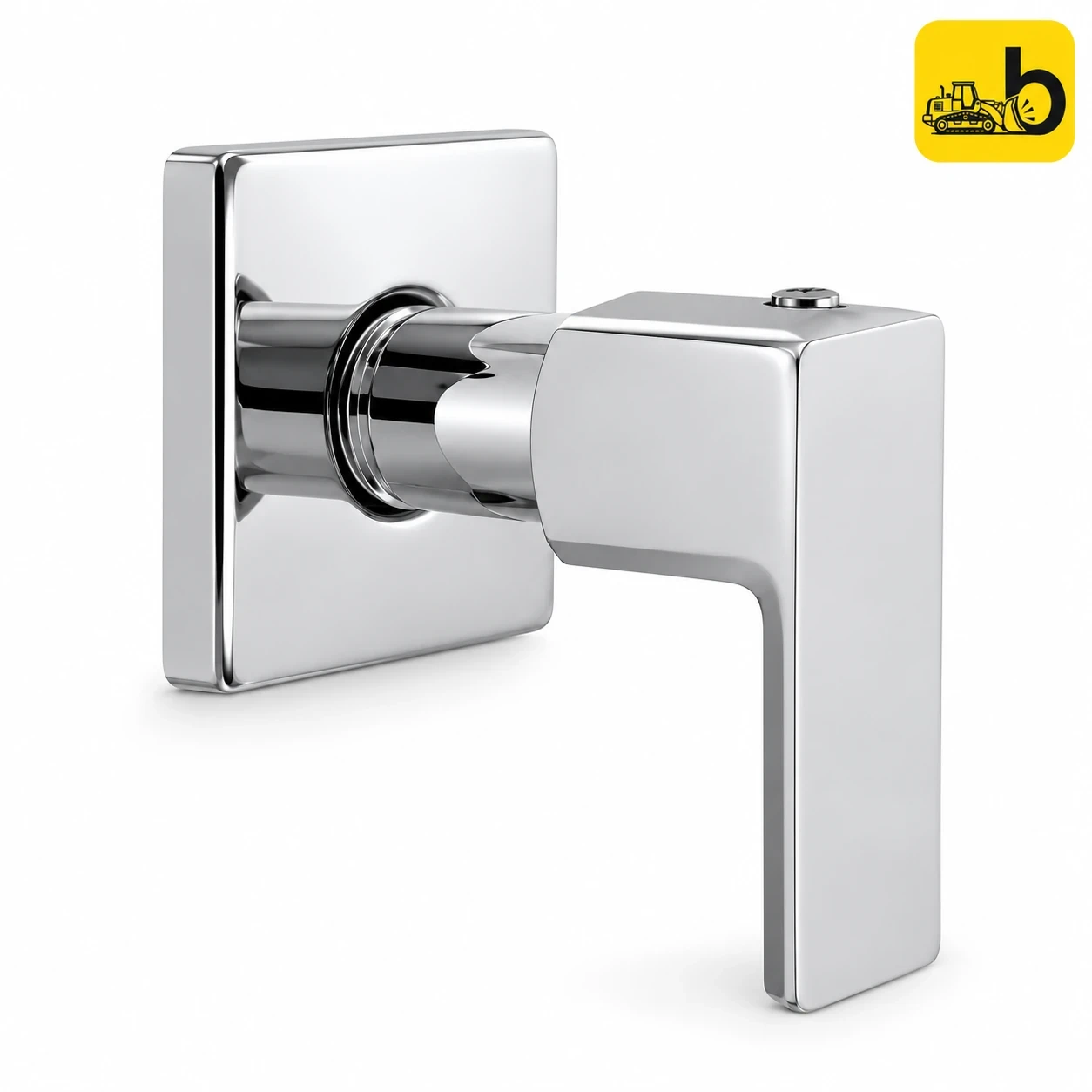 Johnson Bathware Cia Concealed Stop Cock 20mm - T7615CB - Chrome