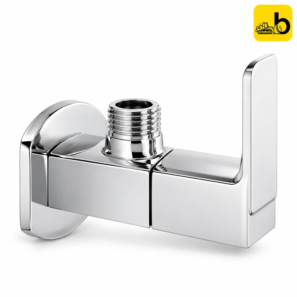 Johnson Bathware Cia Angle Cock - T7610CB - Chrome