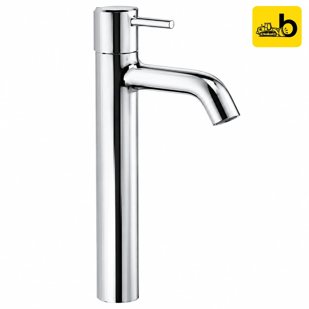 Johnson Bathware Delta Tall Body Pillar Cock - T1302C - Chrome