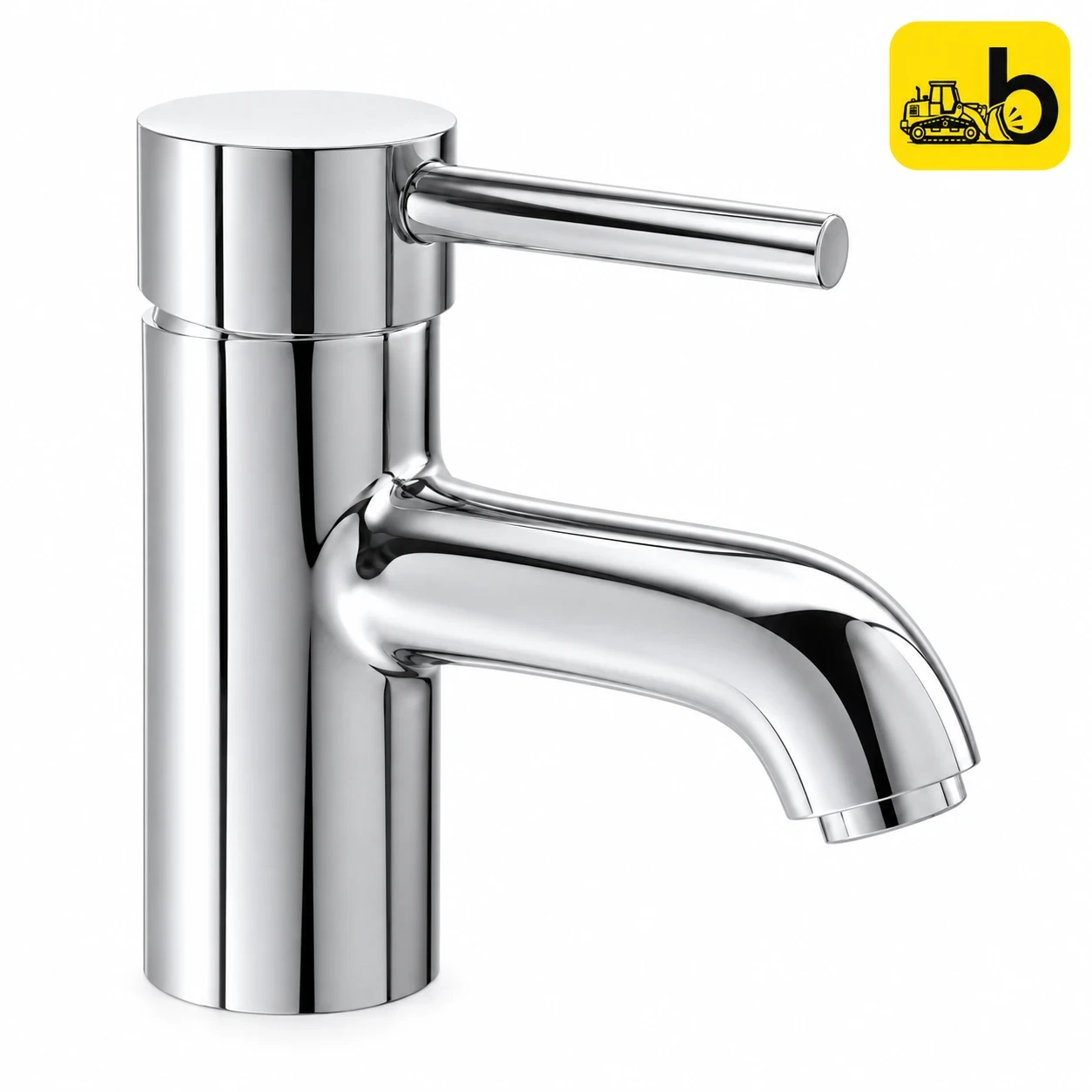 Johnson Bathware Delta Single Lever Basin Mixer - T1345C - Chrome