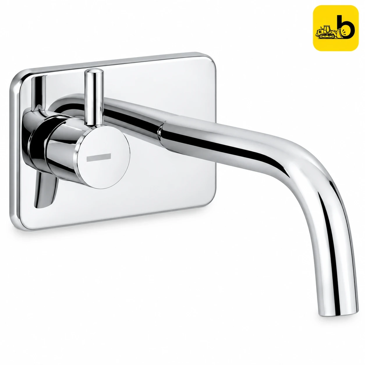 Johnson Bathware Delta Wall Mounted Cold Tap Exposed Part - T1387C - Chrome