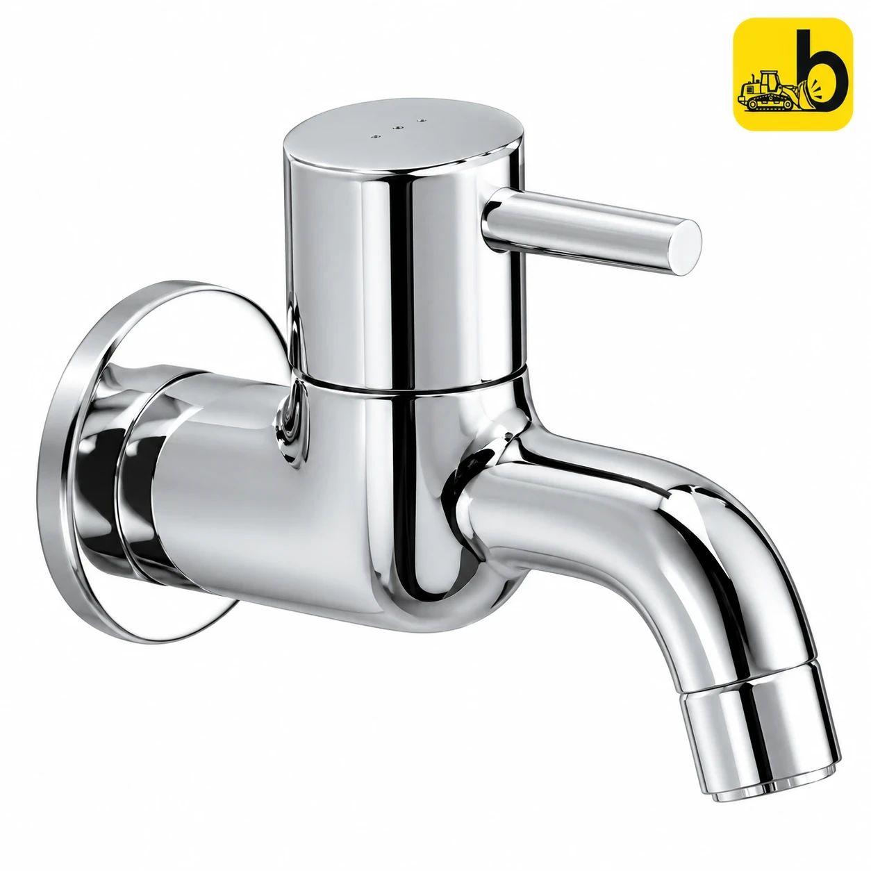 Johnson Bathware Delta Bib Cock - T1305C - Chrome