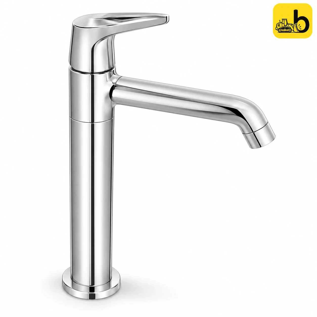 Johnson Bathware Sigma Tall Body Pillar Cock - T5302C - Chrome