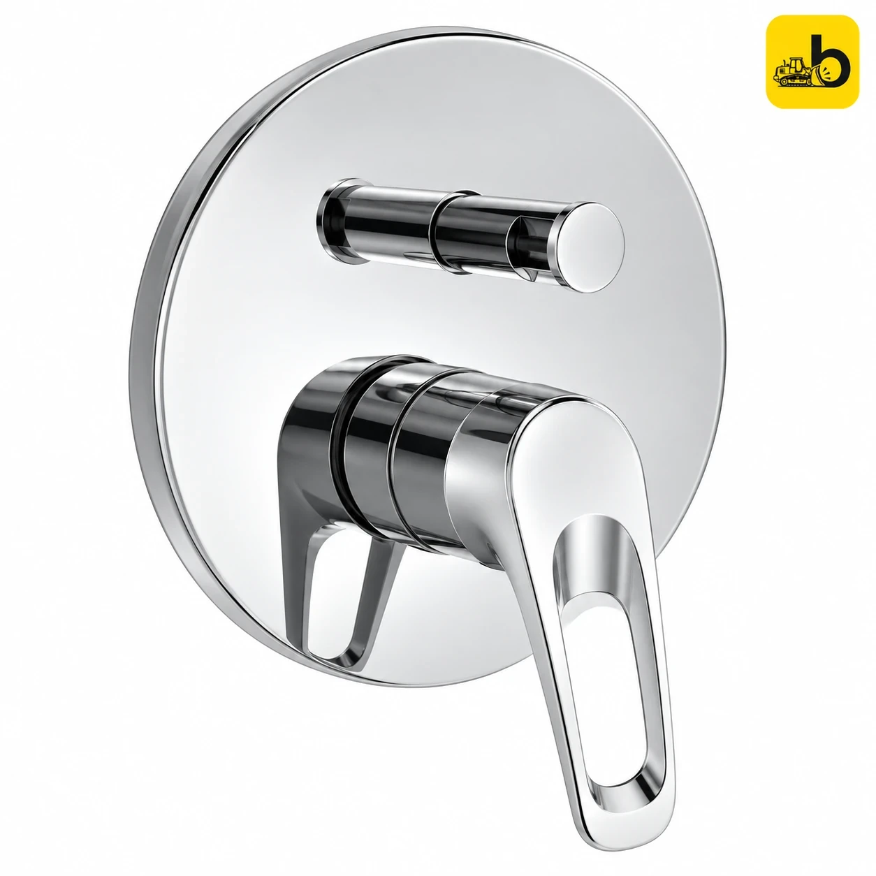 Johnson Bathware Sigma Single Lever Concealed Diverter Exposed Part - T5388C - Chrome