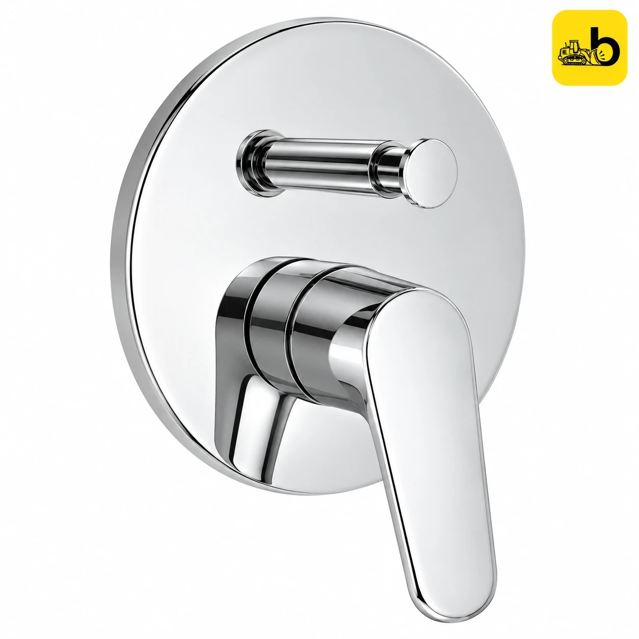 Johnson Bathware Sigma Single Lever High Flow Concealed Diverter Exposed Part - T5389CK - Chrome