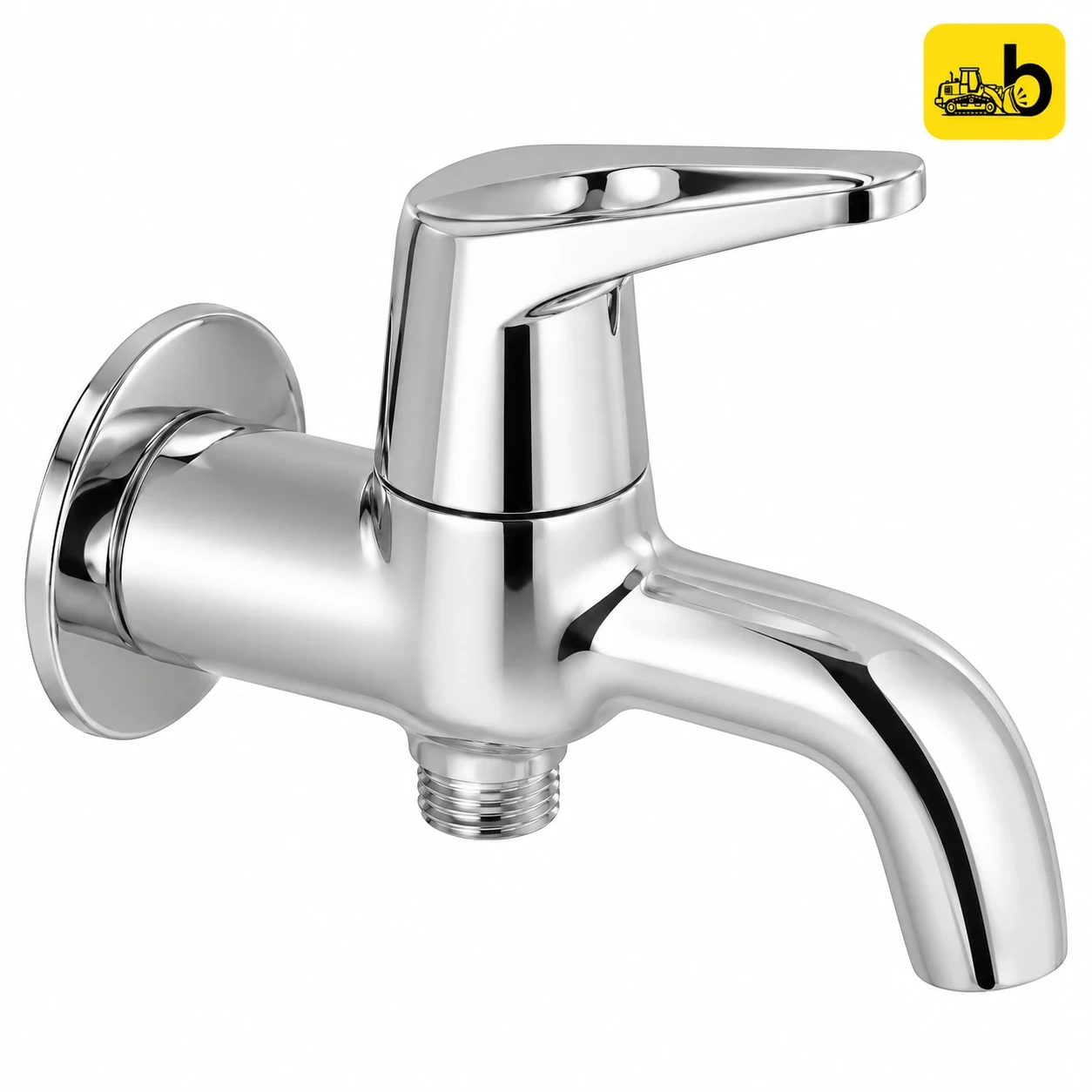 Johnson Bathware Sigma Single Handle 2 in 1 Bib Cock - T5370C - Chrome