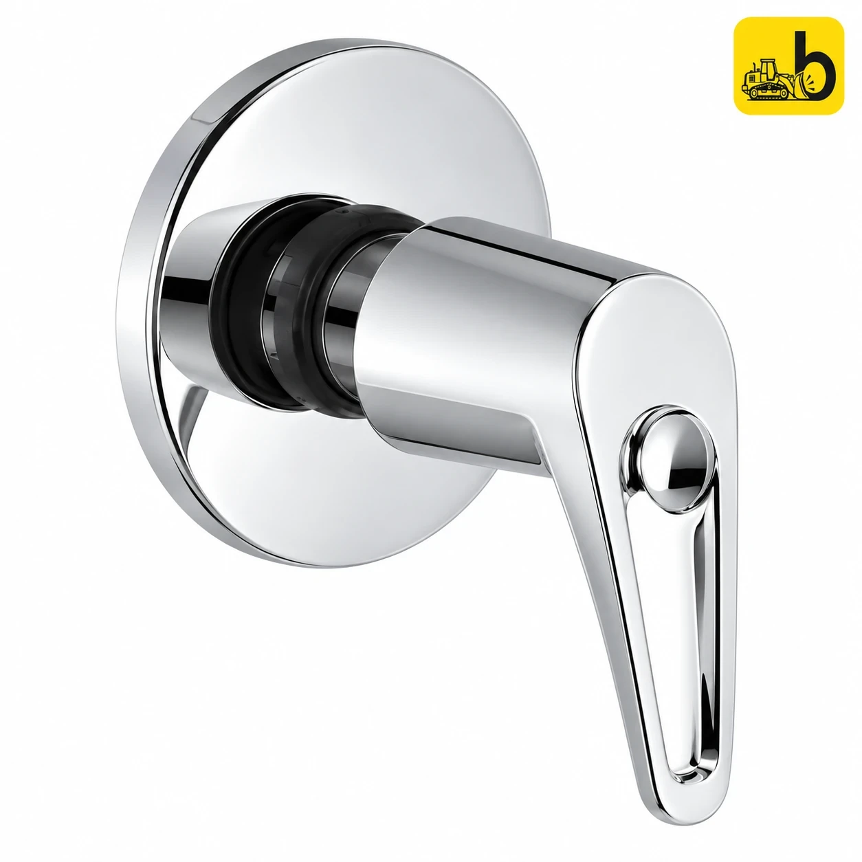 Johnson Bathware Sigma Concealed Stop Cock Exposed Part - T5377C - Chrome
