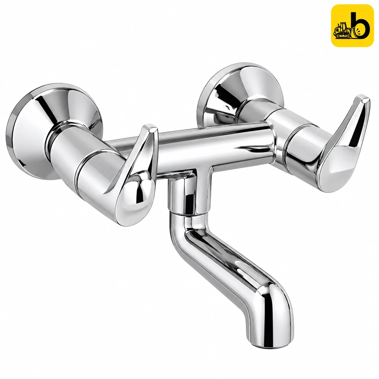 Johnson Bathware Sigma Non Telephonic Wall Mixer - T5324C - Chrome