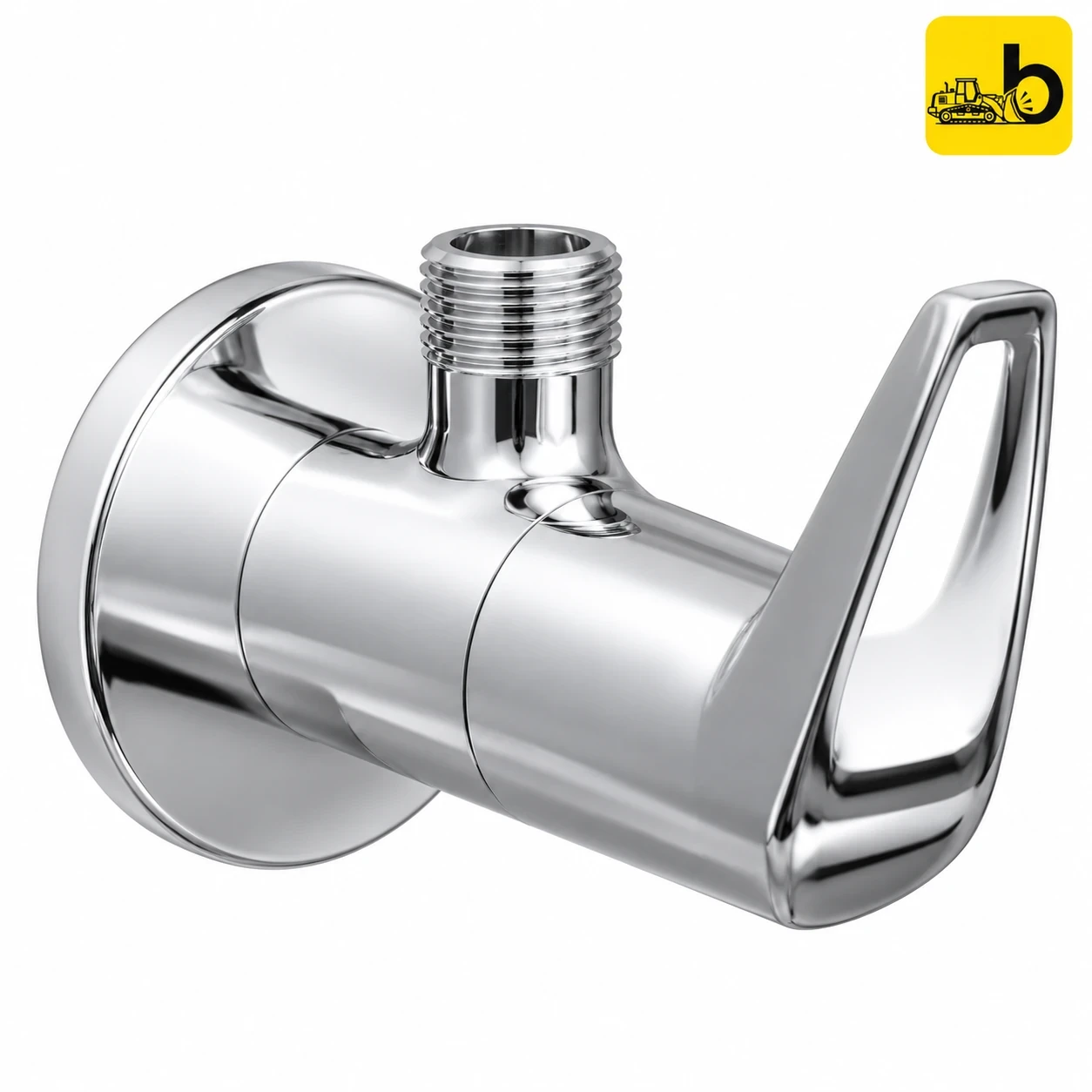 Johnson Bathware Sigma Angle Cock - T5310C - Chrome