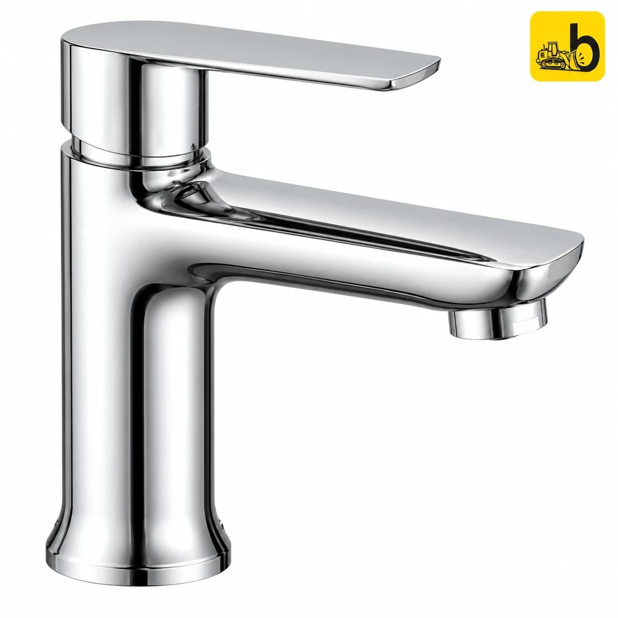 Johnson Bathware Spun Single Lever Basin Mixer - T3445C - Chrome